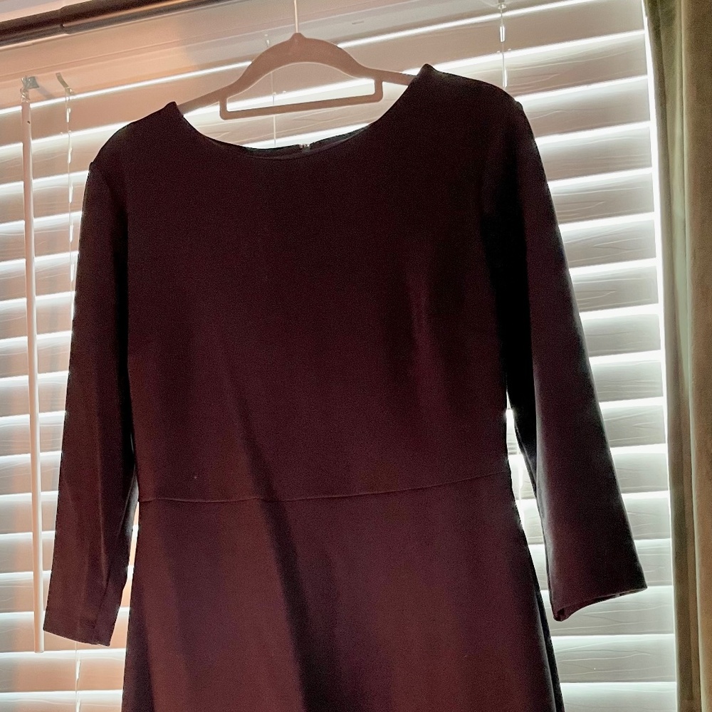 Black long sleeve dress